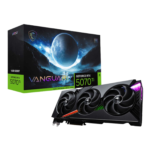 MSI GeForce RTX 5070 Ti 16G VANGUARD SOC